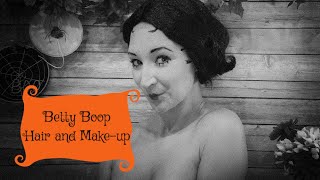 Betty Boop Hair and Makeup BettyBoopInspired [upl. by Leake352]