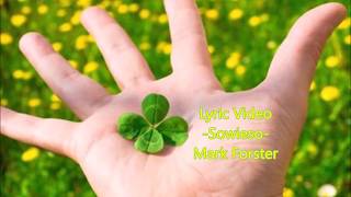 Sowieso  Mark Forster lyrics video [upl. by Maida410]