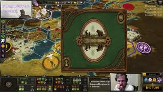 Togawa Patriotic 17 Turns  LIVE stream  Scythe Board Game [upl. by Nalat]