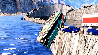 satisfying VOLVO Extreme Bus Driving in Worlds Most Dangerous Road 078 shortslive [upl. by Imena]