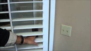 Bi Pass Wood Plantation Shutters Explained  3BlindMiceUSAcom [upl. by Nivrem]