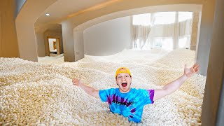 I FILLED MY ISLAND HOUSE WITH PACKING PEANUTS [upl. by Casar821]