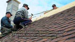 A Foundation Built on Trust Your Local Roofing Experts  Brandon  727 6048040 [upl. by Leonor694]