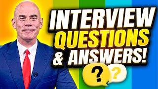 HOW TO ANSWER INTERVIEW QUESTIONS TOP 10 Job Interview Questions amp Answers INTERVIEW TIPS [upl. by Kihtrak]