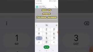 How to Check Telenor Sim Number 2023  Telenor Ka Number Kesy Check Kren  Telenor Sim no Check Code [upl. by Wolliw]