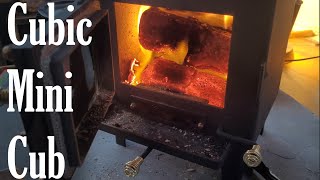 Cubic Mini Cub Wood Burning Stove Final Thoughts  How I Use It in a 400 Square Foot Boat [upl. by Francesco]