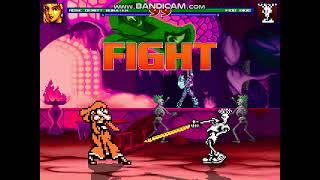 Mugen Battle 1118 Rose Dewitt Bukater Vs Fido dido [upl. by Safir]