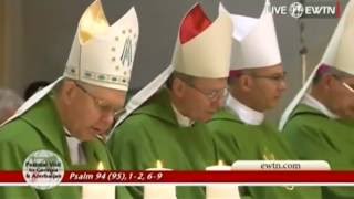 Papst in Aserbaidschan Eucharistiefeier in der MariäEmpfängnisKirche in Baku 02102016 [upl. by Nosittam954]