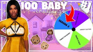 NEW HOUSE  SIMS 4 100 BABY CHALLENGE with A TWIST 1 [upl. by Atinnod496]