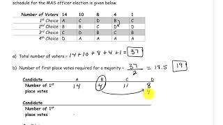 Voting Methods Plurality with elimination method [upl. by Houlberg]