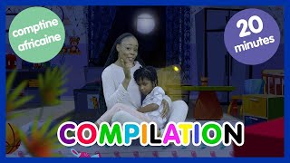 🌴🐒 Compilation de comptine africaine pour enfants avec paroles  Les amis de Boubi [upl. by Ociram]