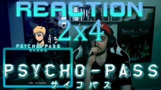 Psycho Pass Season 2  Episode 4 REACTION quotEUSTRESSquot [upl. by Ainollopa730]