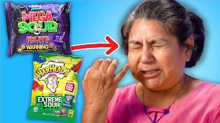 Mexican Moms try the most EXTREME Sour Candy [upl. by Trojan]