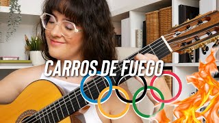 Carros de Fuego 🔥 para Guitarra Juegos Olímpicos [upl. by Nylorac873]