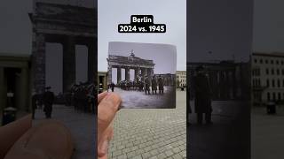 THEN amp NOW – Berlin Berlin History old photos of WW2 berlin timetravel thenandnow ww2 [upl. by Kcirddet845]