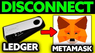 How To Disconnect Ledger from Metamask 2024  Step by Step [upl. by Ellehcar523]