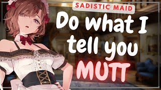 Trained by a Sadistic Maid F4A ASMR ROLEPLAY [upl. by Ylaek]