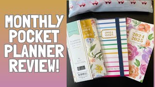 Monthly Pocket Planners Review [upl. by Aminta]