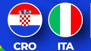 EA SPORTS FC 24Euro 2024 Croatia vs Italy Group B Round 3 full match gameplay [upl. by Gorga100]