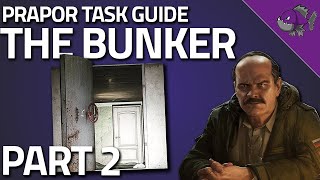 The Bunker Part 2  Prapor Task Guide  Escape From Tarkov [upl. by Ecinereb174]