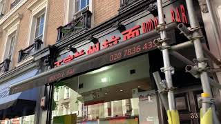 Lanzhou Lamian Noodle Bar 33 Cranbourn Street Covent Garden London WC2H 7AD [upl. by Ringler]