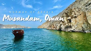 Musandam Oman  Full Day Tour  Road Tripping  Tourist Attraction  VLOG  4K [upl. by Siuluj]