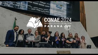 Lançamento da Conae 2024 no Paraná [upl. by Eniawd412]