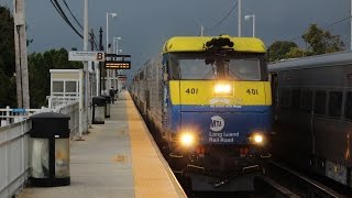 LIRR Bethpage takes a Nasty Storm During Rush Hour [upl. by Hceicjow643]