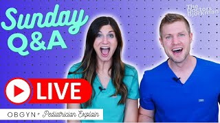 Live QampA with The Doctors Bjorkman  OBGYN amp Pediatrician Answer Your Questions [upl. by Minier]