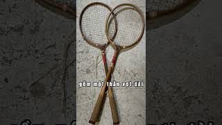 LỊCH SỬ VỢT CẦU LÔNG GỖ  NƠI BẮT ĐẦU CÂU CHUYỆN ĐẦU TIÊN binbad badminton caulong [upl. by Akoek]