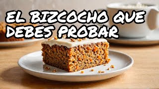 quotBizcocho de Zanahoria y Avena El Postre Vegano que Necesitas Probarquot [upl. by Naillij]