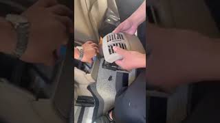 How to install the rear ac vent grill of Mercedes BENZ E Class W212 [upl. by Neelat]