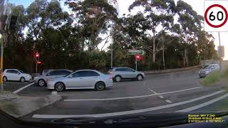 Sydney CBD to Thornleigh NSW Drive via M1 M2 and A28 [upl. by Antebi]