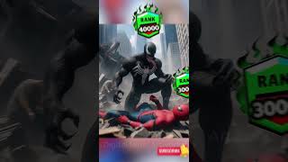 Spiderman rescues his lover from Venom  SpiderMan vs Venom shorts Spiderman Venom [upl. by Aicad]