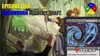 MTG Arena Run Duskmourn Alchemy Draft The cards are good if only I could get them [upl. by Cence]