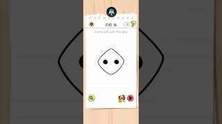 Brain Test All Star Level 126 Walkthrough Solution  Score A 6 With The Dice [upl. by Acissaj]