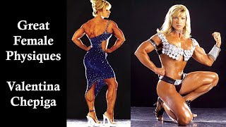 Great Female Physiques  Valentina Chepiga  Bodybuilding amp Fitness Motivation [upl. by Nnagem131]