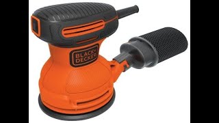 Lijadora Orbital Black amp Decker BDERO100 [upl. by Atilef]