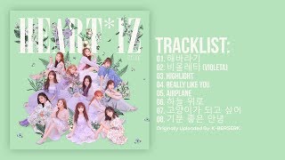 Full Album IZONE 아이즈원  HEARTIZ 2nd Mini Album [upl. by Aicnerolf]