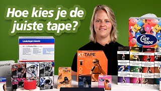 Hoe Kies Je De Juiste Tape [upl. by Shoifet]