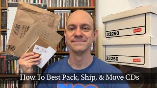 How To Best Pack Ship amp Move CDs [upl. by Nna631]