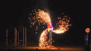 Underpowered Catherine Wheel Firework [upl. by Rustin]