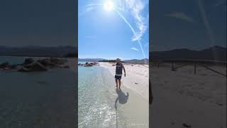 Beach Walkers on La Cinta Beach  San Teodoro  Sardinia [upl. by Tabbie672]