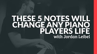 These 5 Notes Will Change Any Piano Players Life  Piano Lessons Pianote [upl. by Nylatsirhc]