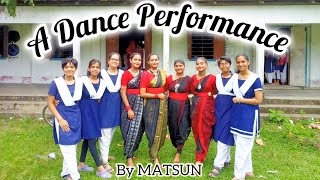 A Dance Performance BAKSHIRHAT GIRLS HIGH SCHOOL by MATSUN [upl. by Nyleaj474]