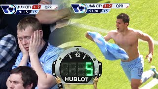 El Día que el KUN AGÜERO de ÚLTIMO MINUTO GANÓ la PREMIER LEAGUE para el CITY [upl. by Nomrah]