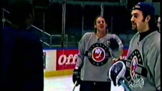 NY Islanders Comedy Tryout at the Coliseum [upl. by Aevin]