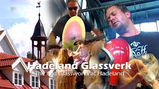 Glass Blowing Art at Hadeland Glassverk Norway [upl. by Cartan]