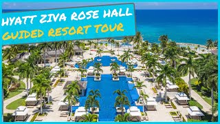 Hyatt Ziva Rose Hall  Montego Bay  Jamaica ⇛ Guided Tour [upl. by Inavoig847]