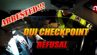 DUI Checkpoint Refusal Out of control cops [upl. by Anivid]